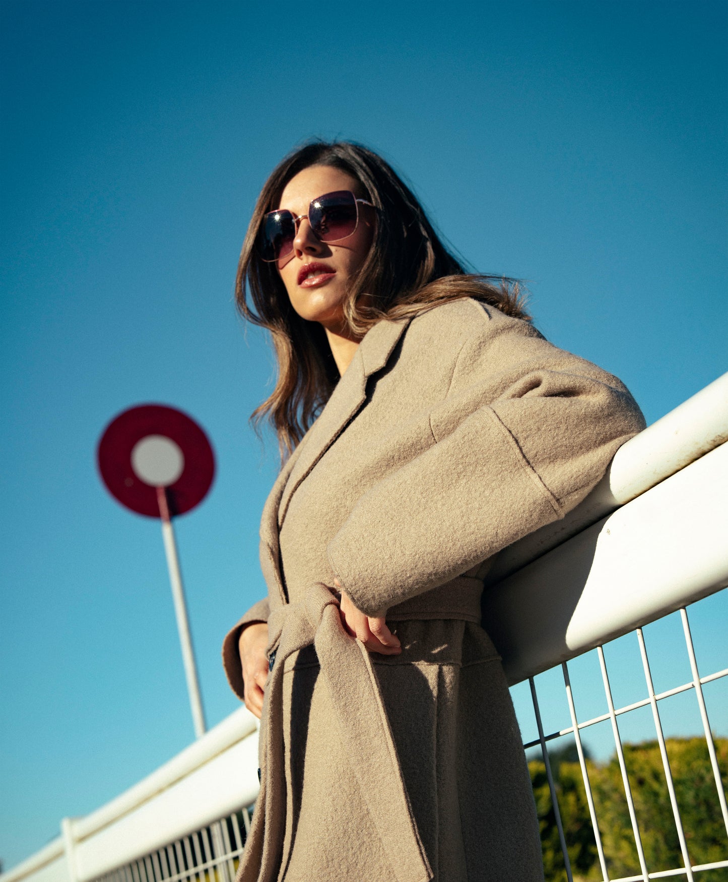 Cappotto lungo di lana