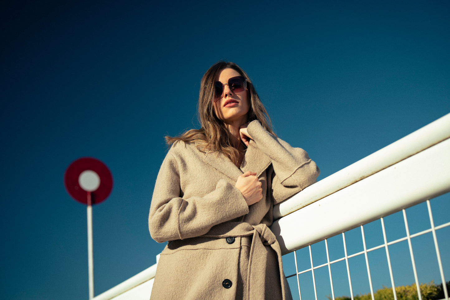 Cappotto lungo di lana