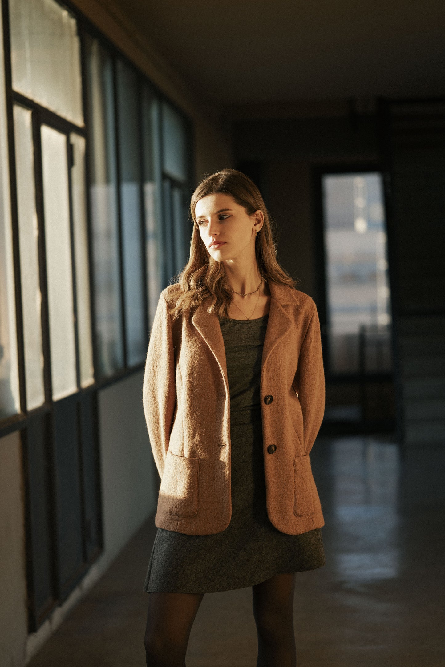 Giacca Classica da Donna in Lana