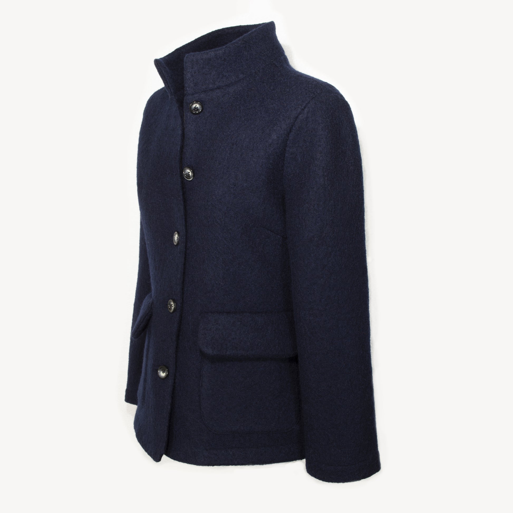 giacca di lana da donna moda sostenibile